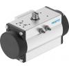 Pneumatický otočný aktuátor DFPD-40-RP-90-RD-F0507, řada: DFPD, max. tlak: 8 bar Festo Dvojčinný, vývrt: 40 mm