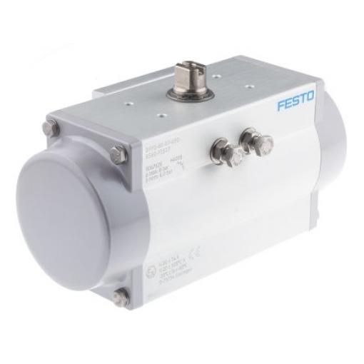 Pneumatický otočný aktuátor DFPD-80-RP-90-RS60-F0507, řada: DFPD, max. tlak: 8 bar Festo Jednočinný, vývrt: 80 mm