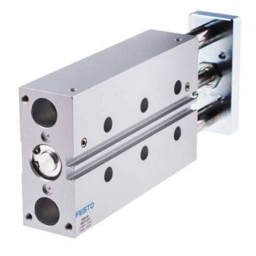 Pneumatický válec s vedením DFM-20-100-P-A-GF, řada: DFM Festo, vývrt: 20 mm, délka: 100 mm Dvojčinný