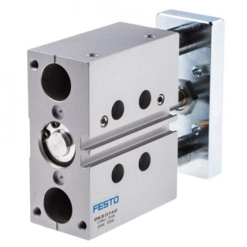 Pneumatický válec s vedením DFM-20-25-P-A-GF, řada: DFM Festo, vývrt: 20 mm, délka: 25 mm Dvojčinný