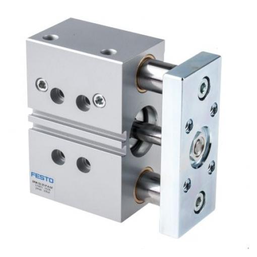 Pneumatický válec s vedením DFM-32-25-P-A-GF, řada: DFM Festo, vývrt: 32 mm, délka: 25 mm Dvojčinný