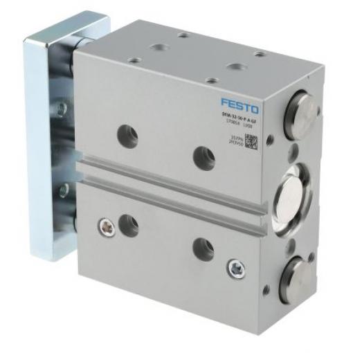 Pneumatický válec s vedením DFM-32-50-P-A-GF, řada: DFM Festo, vývrt: 32 mm, délka: 50 mm Dvojčinný