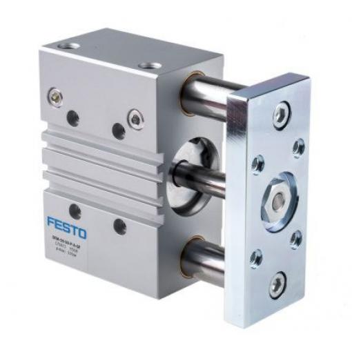 Pneumatický válec s vedením DFM-50-80-P-A-GF, řada: DFM Festo, vývrt: 50 mm, délka: 80 mm Dvojčinný