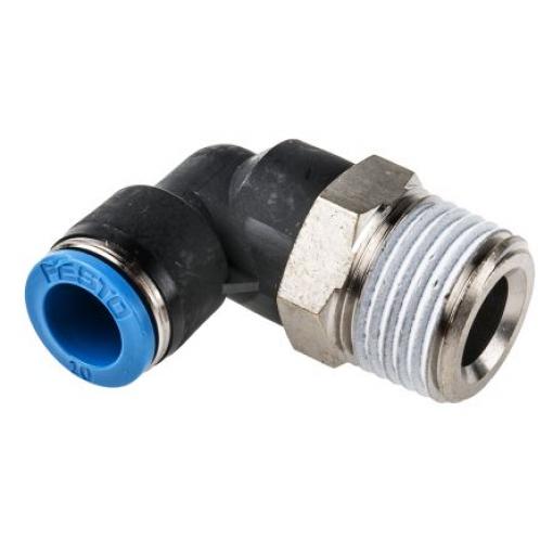 Festo Pneumatická armatura, řada: QSL Vnější R 1/2" G, Metrické, R