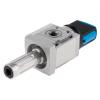 Pneumatický ventil s ručním ovládáním, řada: MS barva Černá Rotační G 1/4 G, materiál tělesa: Hliník 541259, teplotní
