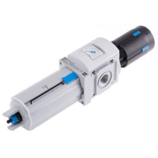 Regulátor s filtrem, řada: MS 40 μm, přípojka portu: 1/2 in, max. tlak: 12 bar Automatické 1/2 in Festo 529194