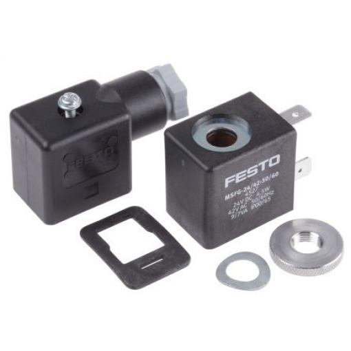 Cívka elektromagnetu, cívka elektromagnetického ventilu MSFG-24/42-50/60 řada MSF 24 V dc, 42 V ac Festo