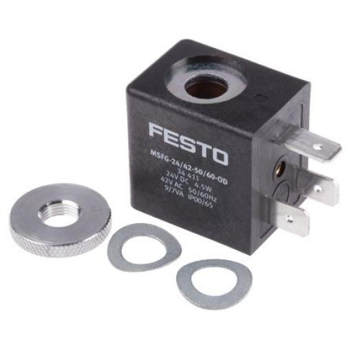 Cívka elektromagnetu, cívka elektromagnetického ventilu MSFG-24/42-50/60-OD řada MSFG Festo