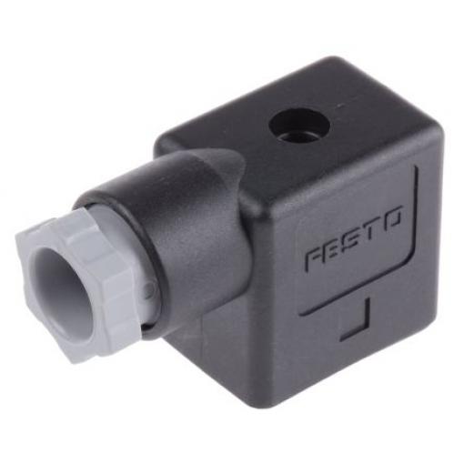 Festo Konektor elektromagnetu, řada: MSSD, formát pólů: 3 DIN 43650 B, Šroubová svorka Vnitřní velikost průchodky PG9,