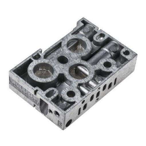 Podpůrná základna, řada: NAW G, pro použití s: Elektromagnetické ventily, pneumatické ventily VSPA, materiál tělesa: