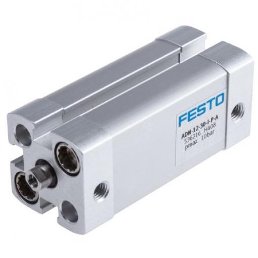 Pneumatický válec, řada: ADN 536216 Dvojčinný ADN-12-30-I-P-A, vývrt: 12 mm Festo, délka: 30 mm
