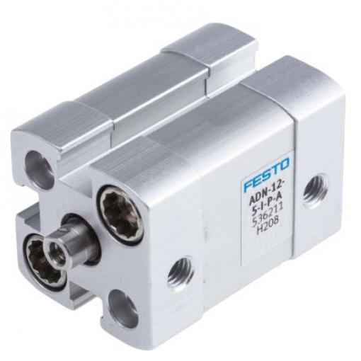 Pneumatický válec, řada: ADN 536211 Dvojčinný ADN-12-5-I-P-A, vývrt: 12 mm Festo, délka: 5 mm