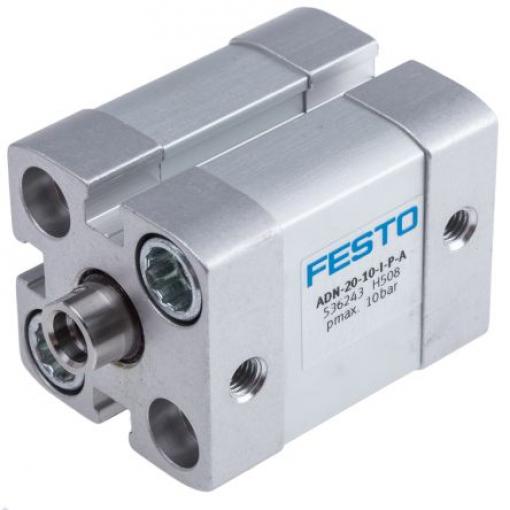 Pneumatický válec, řada: ADN 536243 Dvojčinný ADN-20-10-I-P-A, vývrt: 20 mm Festo, délka: 10 mm