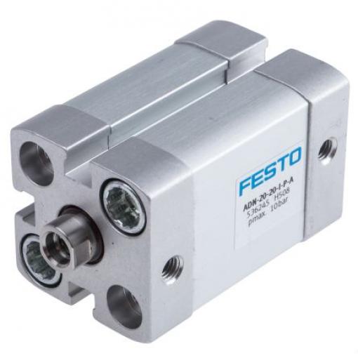 Pneumatický válec, řada: ADN 536245 Dvojčinný ADN-20-20-I-P-A, vývrt: 20 mm Festo, délka: 20 mm