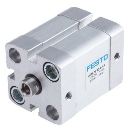 Pneumatický válec, řada: ADN 536261 Dvojčinný ADN-25-15-I-P-A, vývrt: 25 mm Festo, délka: 15 mm