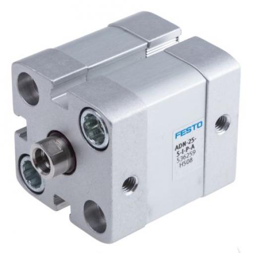 Pneumatický válec, řada: ADN 536259 Dvojčinný ADN-25-5-I-P-A, vývrt: 25 mm Festo, délka: 5 mm