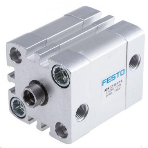 Pneumatický válec, řada: ADN 536280 Dvojčinný ADN-32-15-I-P-A, vývrt: 32 mm Festo, délka: 15 mm