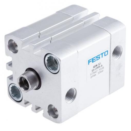 Pneumatický válec, řada: ADN 572647 Dvojčinný ADN-32-15-I-PPS-A, vývrt: 32 mm Festo, délka: 15 mm