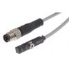 Snímač přiblížení, řada: SMT-8, Kabel se zástrčkou M12X1, Kabel se zástrčkou M8x1, Kabel s otevřeným koncem IP65, IP69K,