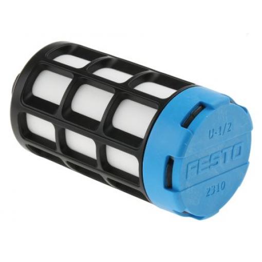 Pneumatický tlumič, řada: U, Polyacetal Festo 10 bar, Se závitem G