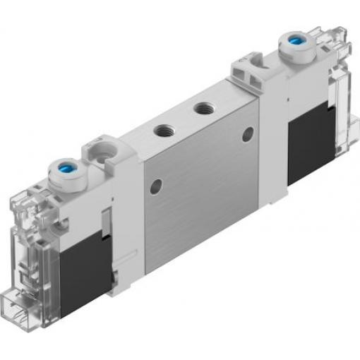 Elektromagnetický ventil 3/2, řada: VUVG Metrické Elektromagnetický/pružina, max. průtok: 180 L/min Festo 24 V dc