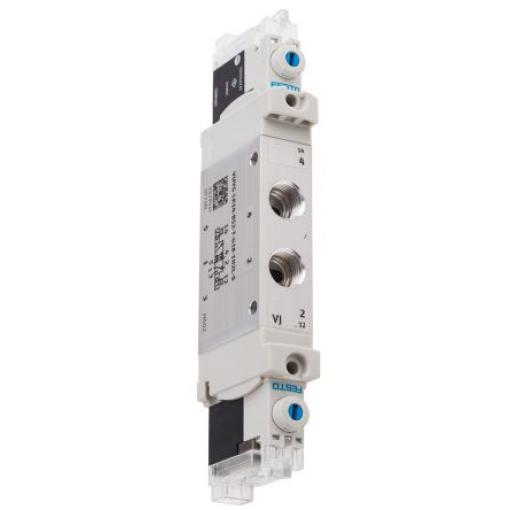 Elektromagnetický ventil 5/2, řada: VUVG G Solenoid, max. průtok: 660 L/min Festo 24 V dc