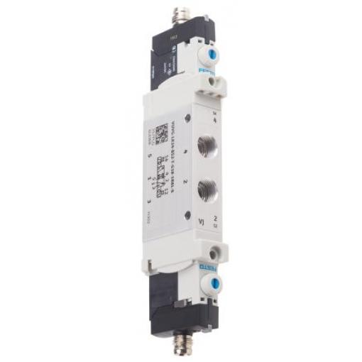 Elektromagnetický ventil 5/2, řada: VUVG G Solenoid, max. průtok: 660 L/min Festo 24 V dc