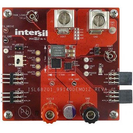 Demo deska, DrMOS, PWM regulátor, Renesas Electronics