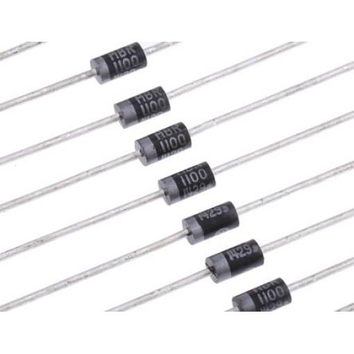 onsemi Dioda Schottkyho dioda 1 A 100 V, DO-41, počet kolíků: 2 kolíkový