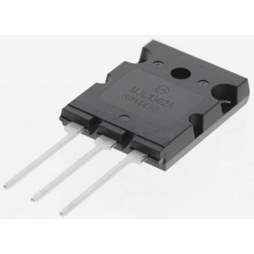 onsemi Tranzistor -15 A PnP -260 V, TO-264, počet kolíků: 3 kolíkový Jednoduchý