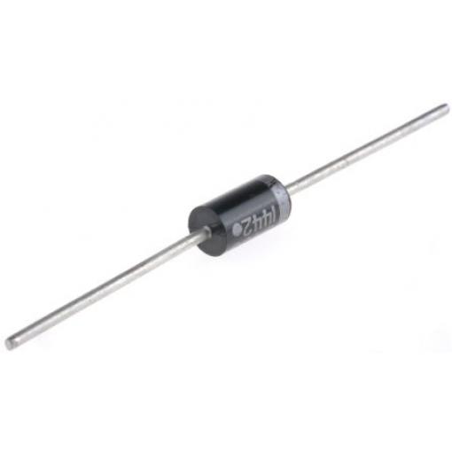 onsemi Silikonový přechod Jednoduchý 3 A 1 kV, DO-201AD, počet kolíků: 2 kolíkový
