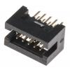 RS PRO Konektor PCB, Vodič-deska, počet kontaktů: 10, počet řad: 2, rozteč: 1.27 mm, orientace těla: Rovný, Průchozí
