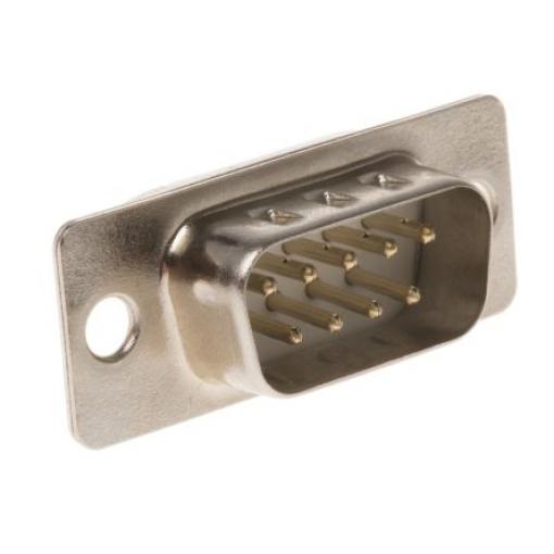 Wurth Elektronik Konektor D-Sub, řada: 618, počet kontaktů: 9, orientace těla: Rovný, Kabel, D-SUB, 125.0 V, E