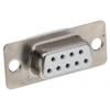 Wurth Elektronik Konektor D-Sub, řada: 618, počet kontaktů: 9, orientace těla: Rovný, Kabel, D-SUB, 125.0 V, E