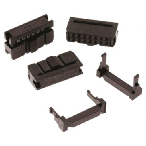 Wurth Elektronik Konektor IDC, řada: WR-BHD Vnitřní, rozteč: 2.54 mm, počet kontaktů: 10, počet řad: 2, Kabel, IDC,
