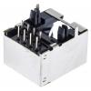 Wurth Elektronik Konektor RJ45, řada: 615008 Vnitřní Cat5, počet cest: 8, Horizontální, Montáž na plošný spoj STP, počet