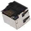 Wurth Elektronik Konektor RJ45, řada: 634008 Vnitřní Cat5, počet cest: 8, Horizontální, Povrchová montáž STP, počet