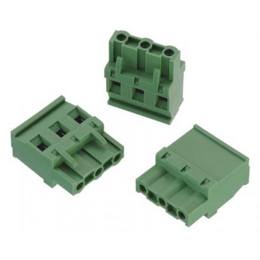 Wurth Elektronik Zásuvný blok Terminal, řada: 3524, rozteč: 7.62 mm, počet řad: 1, počet kontaktů: 3, orientace těla: