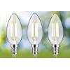 Paulmann 29199 LED Energetická třída (EEK2021) A (A - G) E14 svíčkový tvar 2.5 W teplá bílá (Ø x v) 35 mm x 98 mm 3 ks