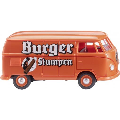 Wiking 078818 H0 model nákladního vozidla Volkswagen T1 (typ 2) skříňový vozík „Burger STasen“