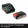 Einhell TC-JS 18/70 Li (1x2,5Ah) Power X-Change akumulátorová přímočará pila , 18 V, 2.5 Ah, 4321280