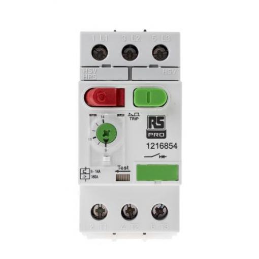 Jistič ochrany motoru, rozsah: MS32 14A, 9 A 690V 60 °C -25 °C RS PRO