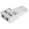 RS PRO Blok pomocných kontaktů 1 NC 1 Lišta, rozsah: HRS s Šroub 1.5 A 240V