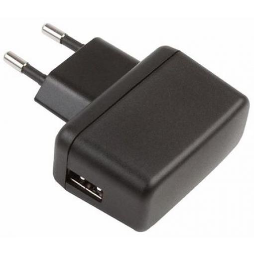 Adaptér AC/DC, výstup: 5V dc, počet výstupů: 1 AC/DC adaptér 1A 5W, Typ C