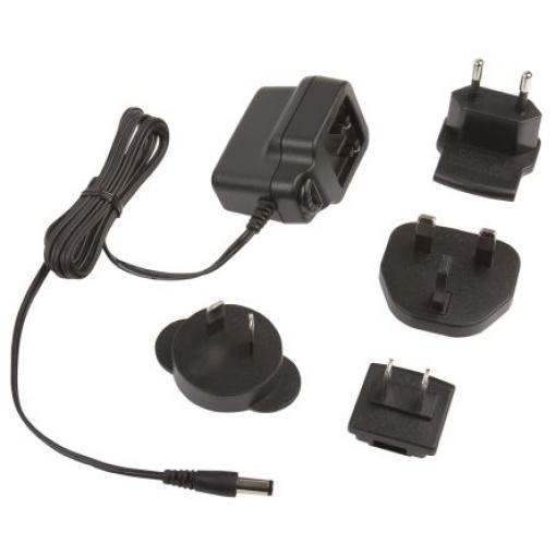 Adaptér AC/DC, výstup: 9V dc, počet výstupů: 1 AC/DC adaptér 550mA 5W zástrčka zaměnitelná