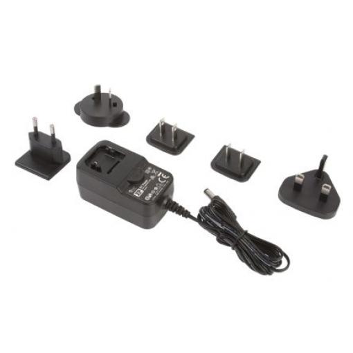 Adaptér AC/DC, výstup: 24V dc, počet výstupů: 1 AC/DC adaptér 750mA 18W zástrčka zaměnitelná
