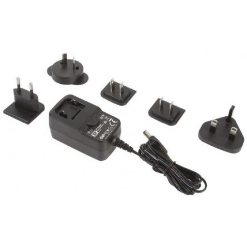 XP Power Adaptér AC/DC 24 W, výstup: 24V dc, počet výstupů: 1 2.1 x 5.5 x 12 mm Kladný pól na středu, 2.5 x 5.5 x 12 mm