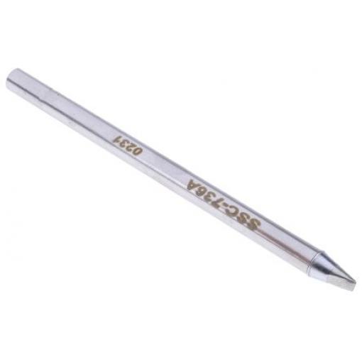 Metcal Pájecí hrot 2.5 mm 9.9 mm 30 ° Sekáč, pro použití s: MFR-H6-SSC, SP-HC1