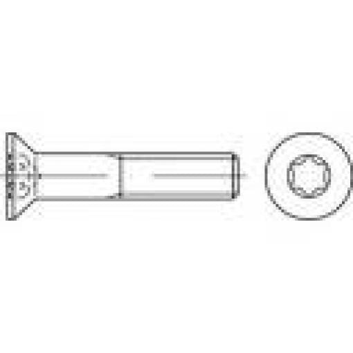 TOOLCRAFT 149208 zápustný šroub M6 30 mm vnitřní šestihran ocel galvanizováno zinkem 200 ks
