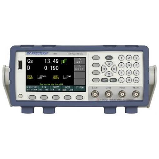 Měřič LCR, číslo modelu: 891 Pracovní stůl 100 mF 100 mΩ 9999 h 300 kHz BK Precision